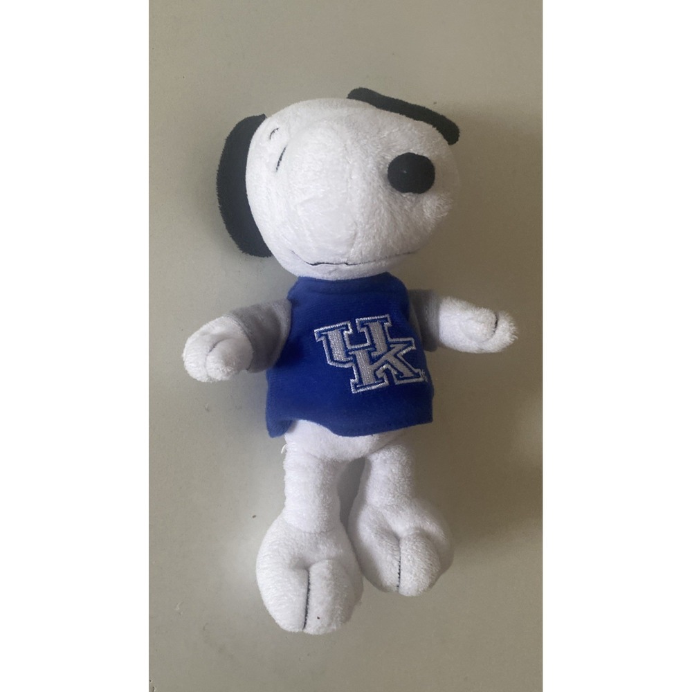 University of Kentucky Snoopy Plush Peanuts NCAA Wildcats Toy